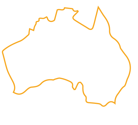 Outline-map-Australia